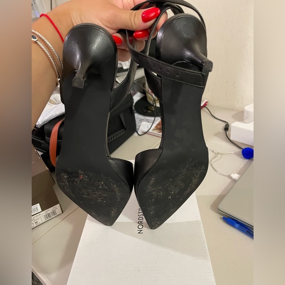 Nordstrom heels size 7 worn once with box - Picture 2 of 4